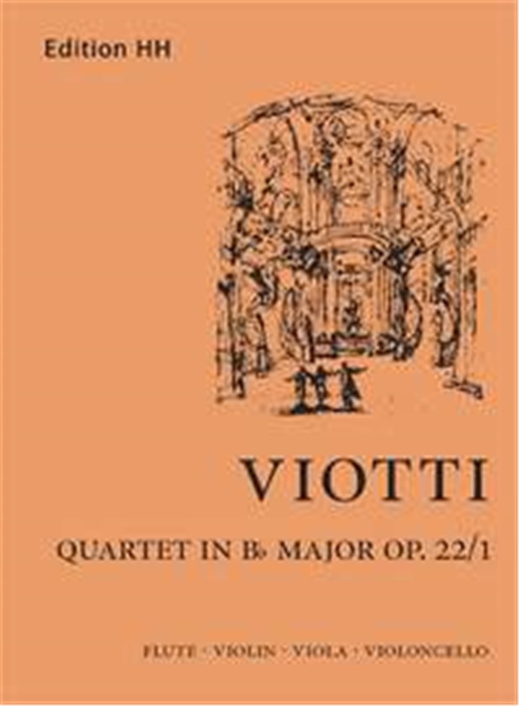 Quartet in B flat major op. 22/1